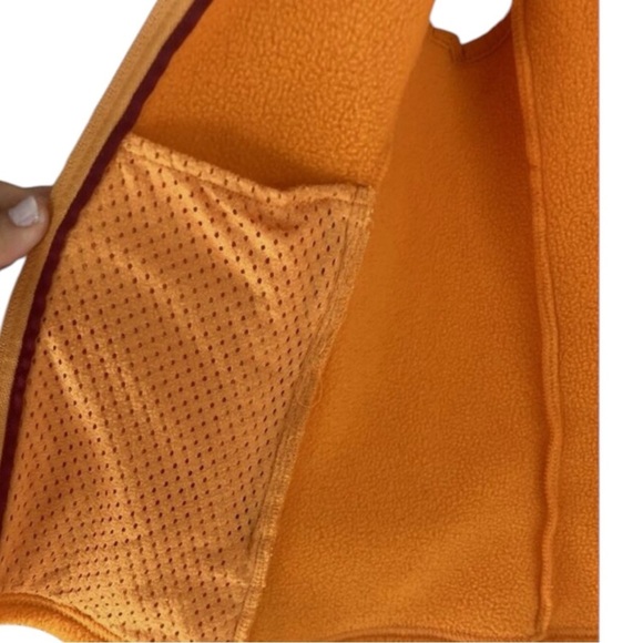 PATAGONIA Synchilla Fleece Vest in Orange / Purple Size Small - Picture 4 of 6